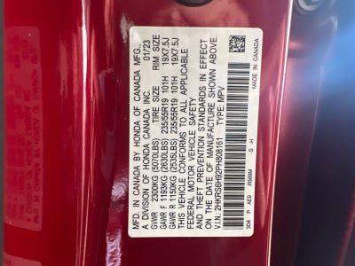 2023 Honda CR-V Hybrid Sport Touring AWD