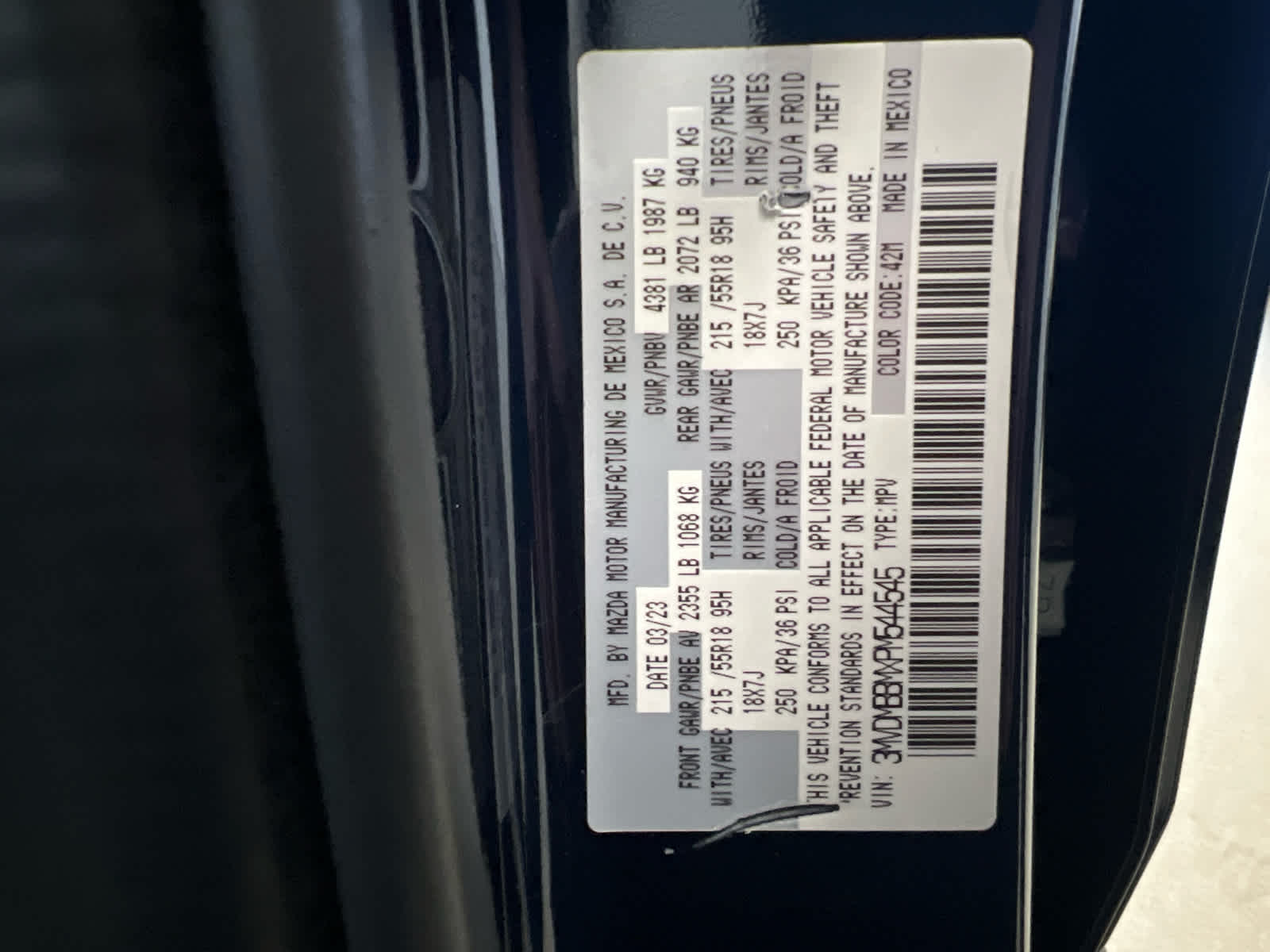 2023 Mazda Mazda CX-30 2.5 S Select Package AWD