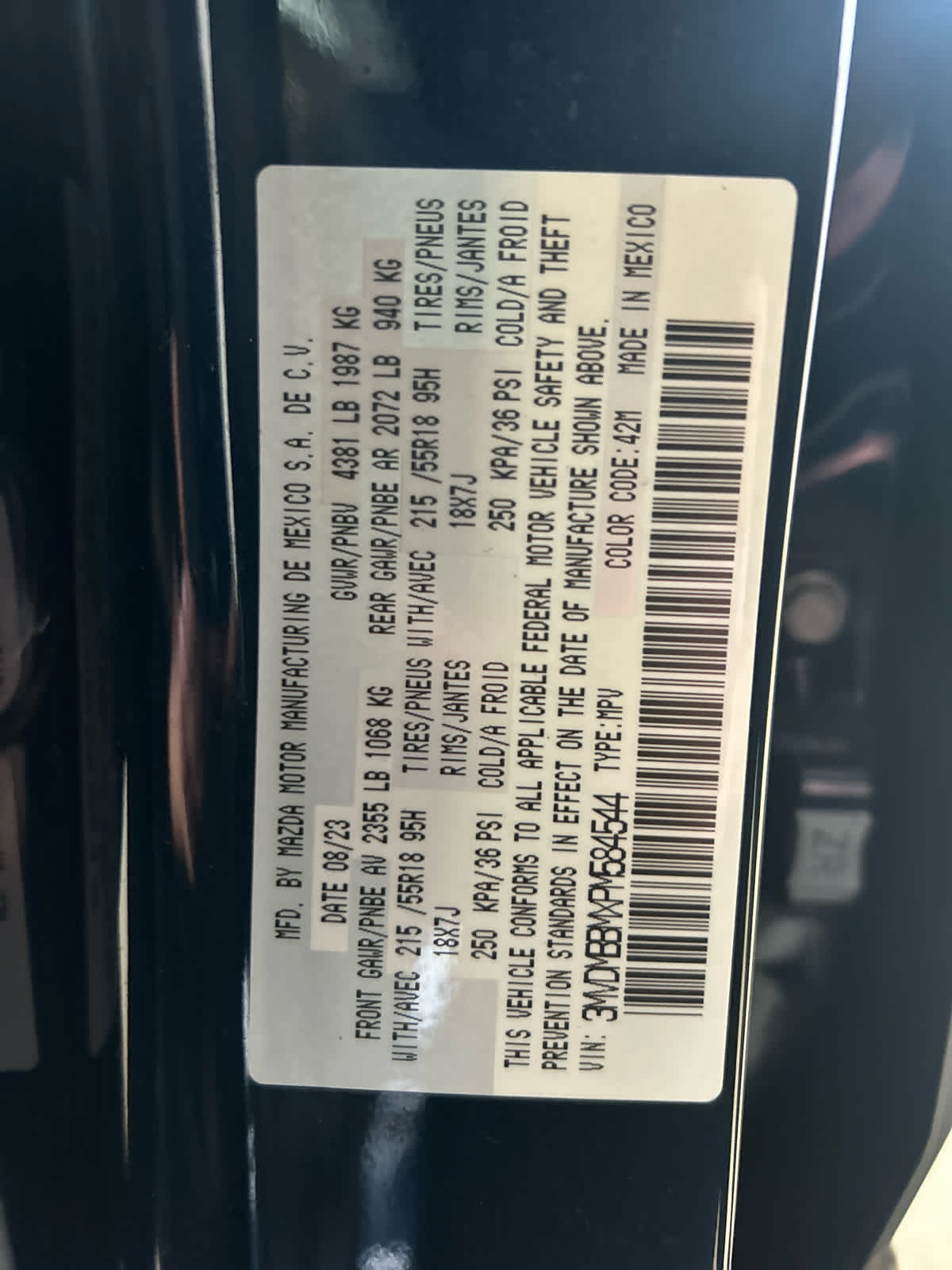 2023 Mazda Mazda CX-30 2.5 S Select Package AWD