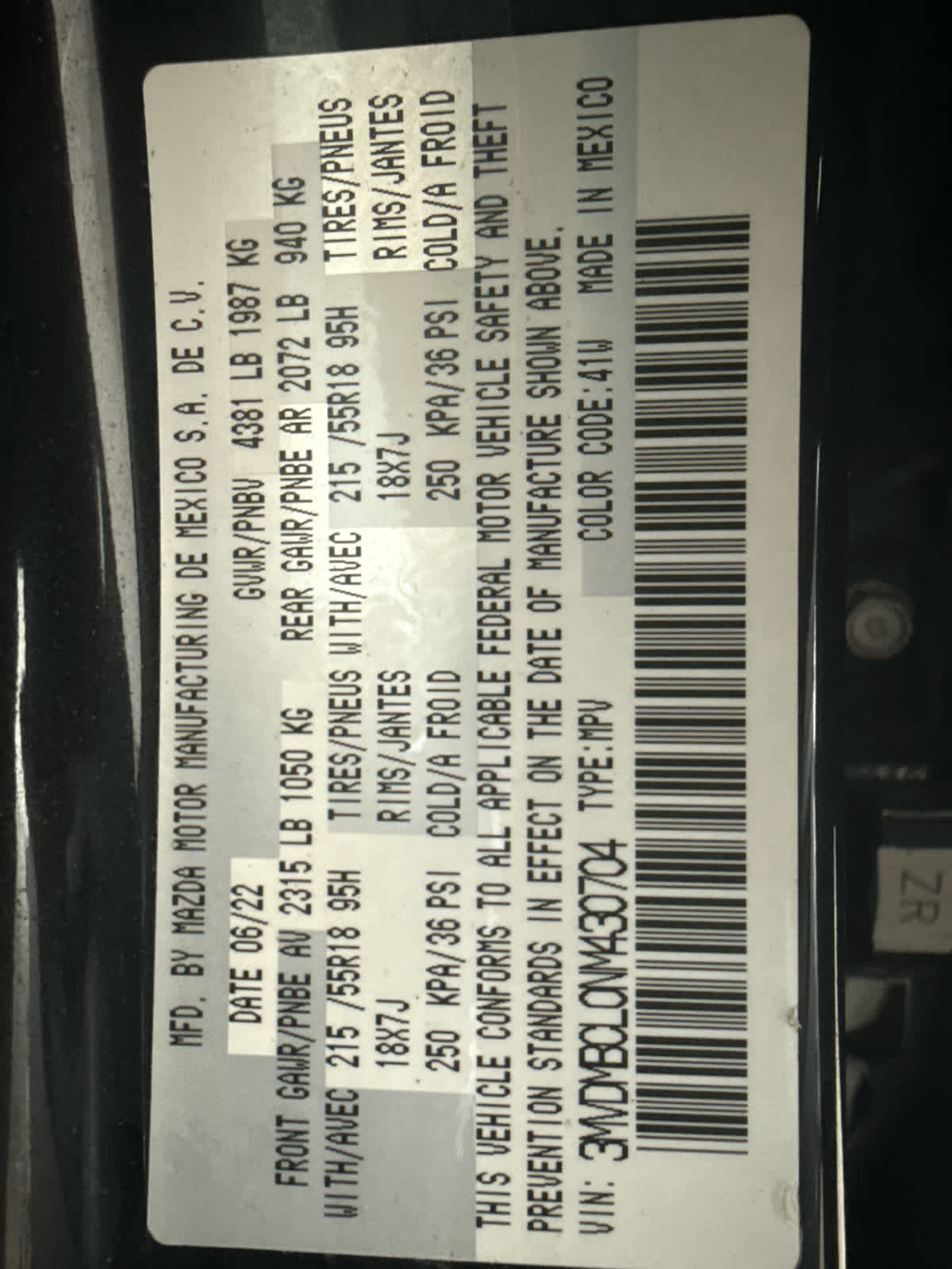 2022 Mazda Mazda CX-30 2.5 S Preferred Package AWD