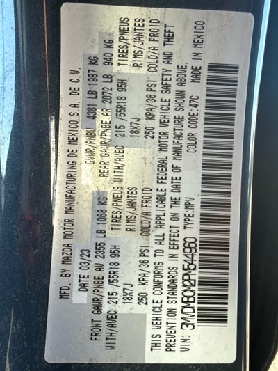 2023 Mazda Mazda CX-30 2.5 S Carbon Edition AWD