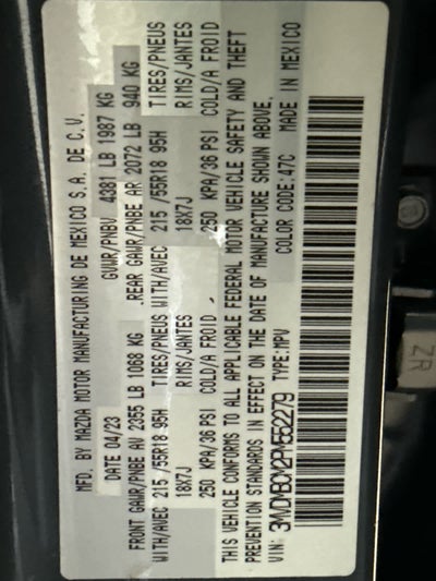 2023 Mazda Mazda CX-30 2.5 S Carbon Edition AWD