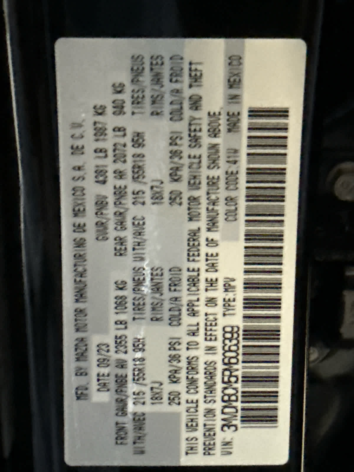 2024 Mazda Mazda CX-30 2.5 S Preferred Package AWD