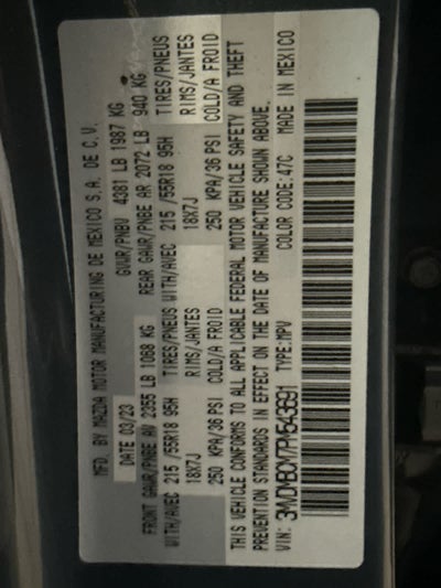 2023 Mazda Mazda CX-30 2.5 S Carbon Edition AWD