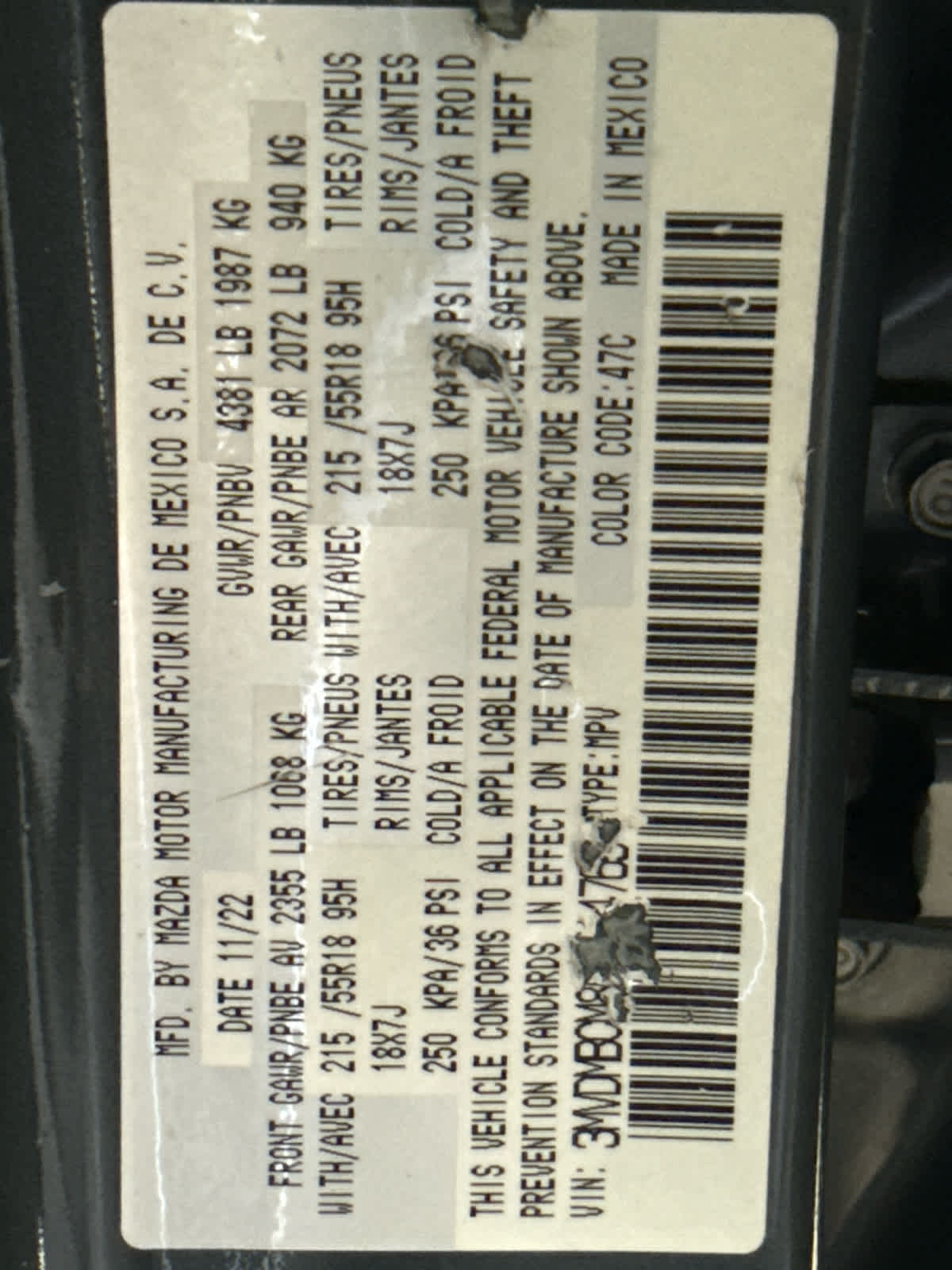 2023 Mazda Mazda CX-30 2.5 S Carbon Edition AWD