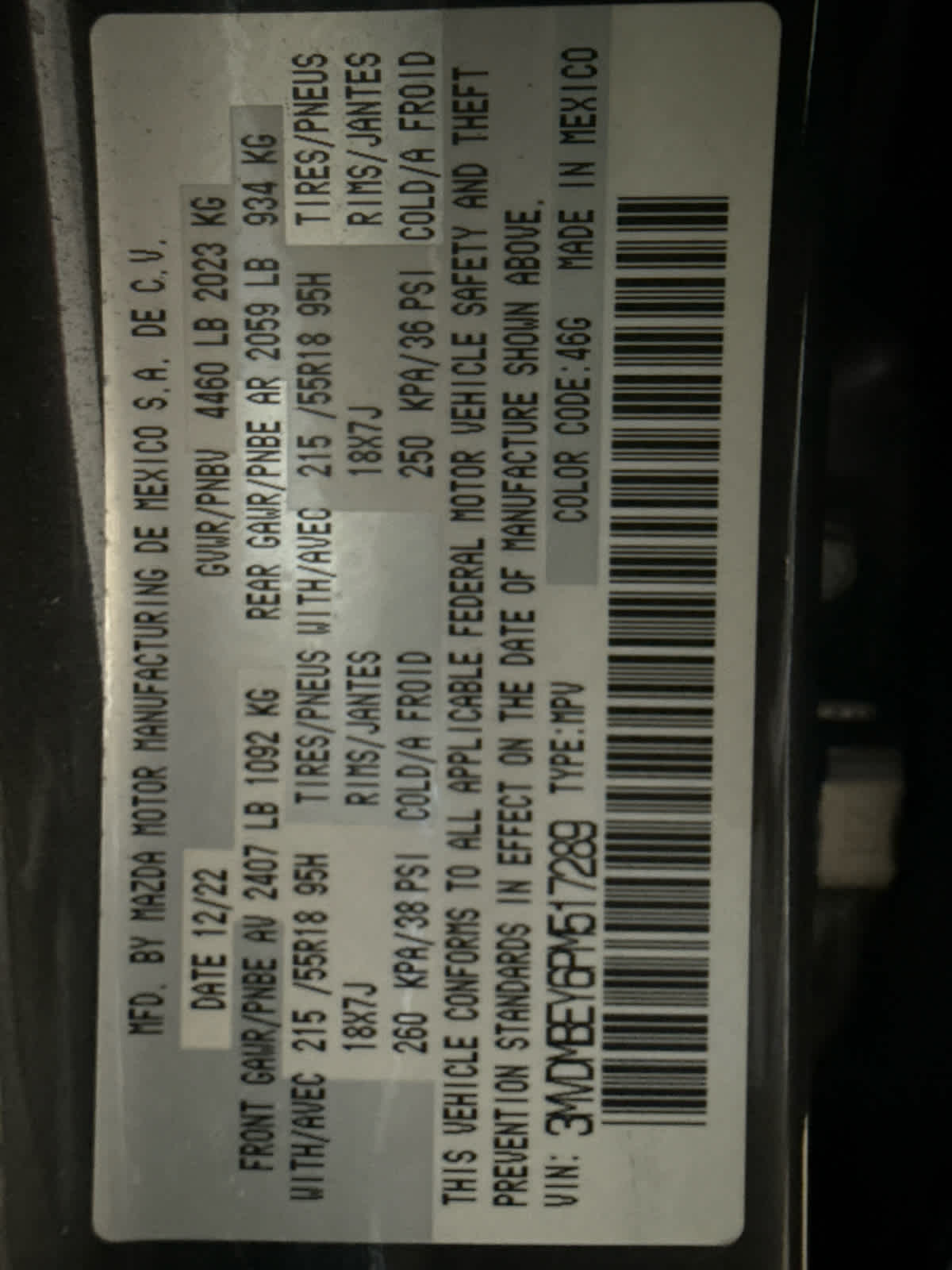 2023 Mazda Mazda CX-30 2.5 Turbo Premium Plus Package AWD