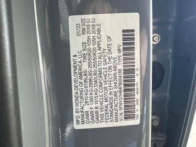 2023 Honda Pilot Elite AWD