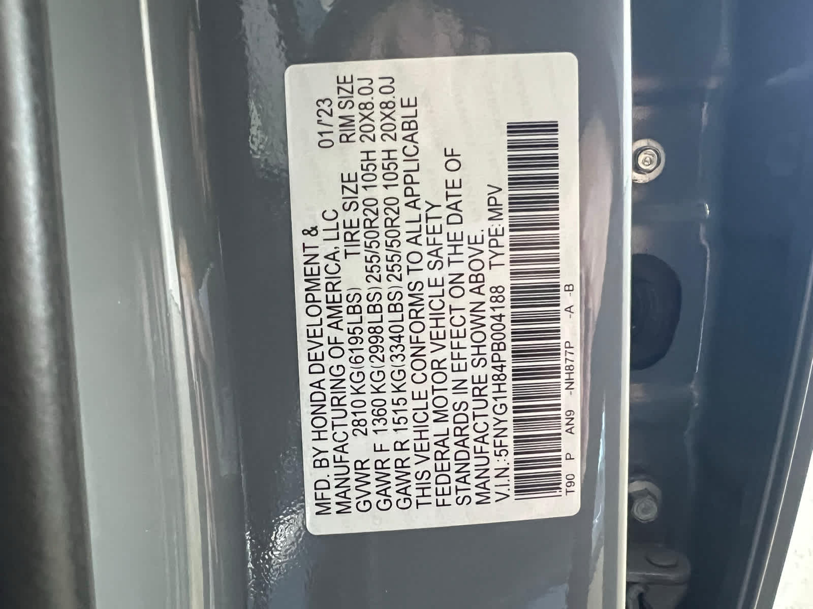 2023 Honda Pilot Elite AWD