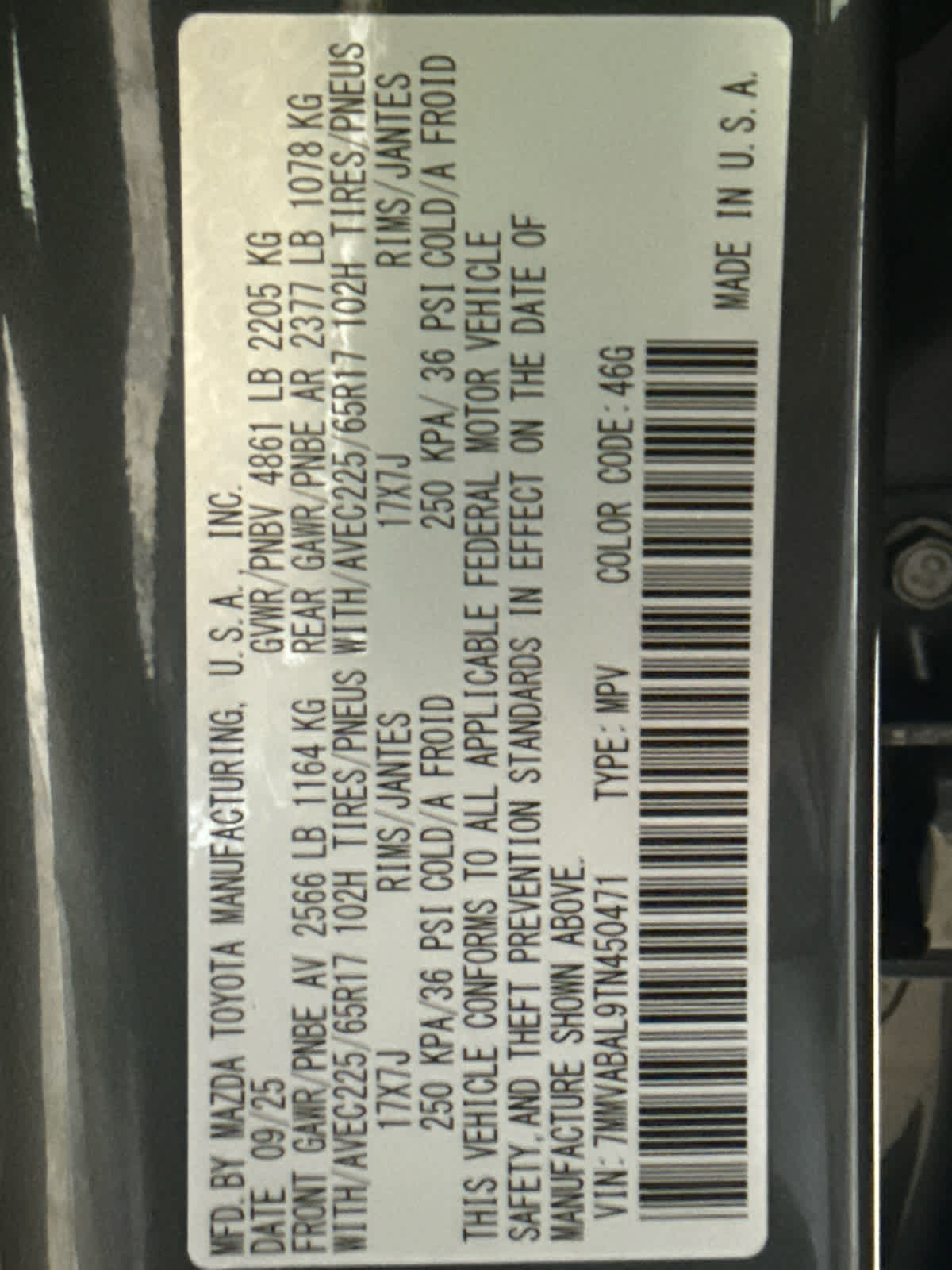 2026 Mazda Mazda CX-50 2.5 S Select AWD