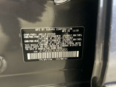 2020 Subaru Forester CVT