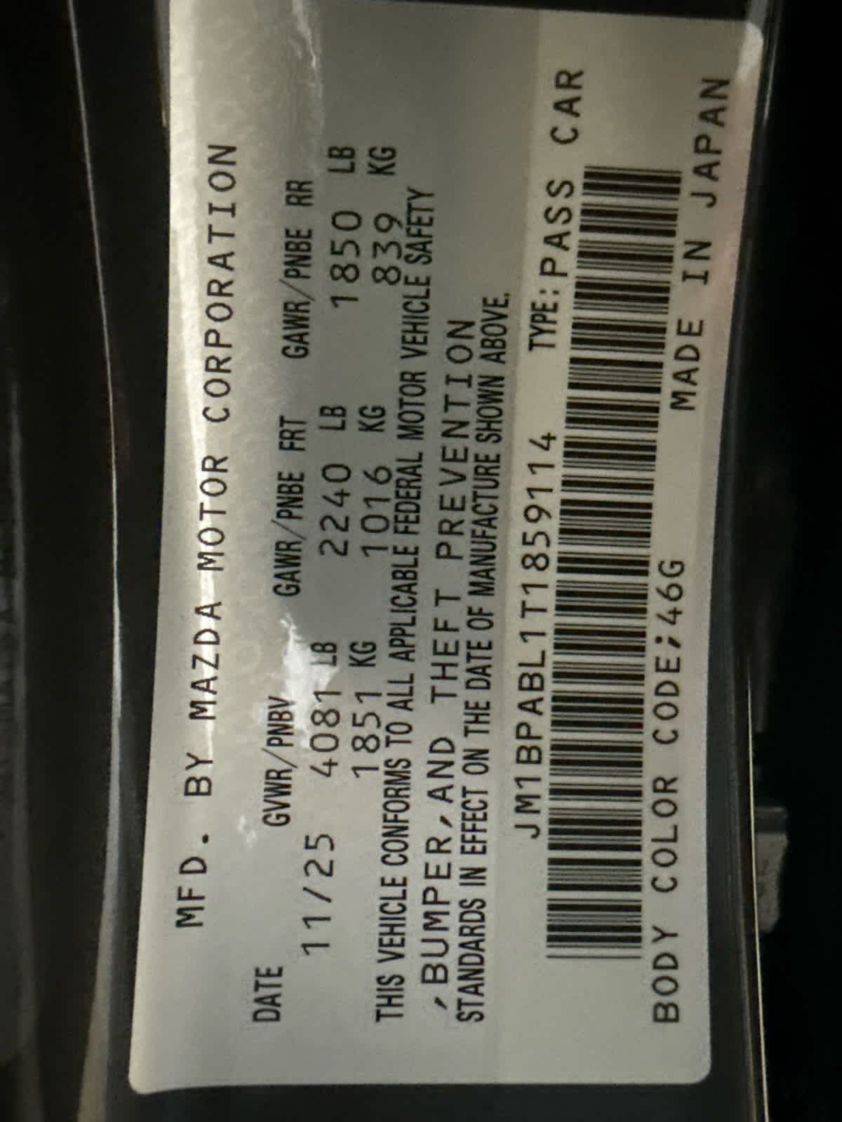 2026 Mazda MAZDA3 2.5 S Select Sport FWD