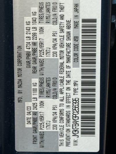 2023 Mazda Mazda CX-5 2.5 S AWD