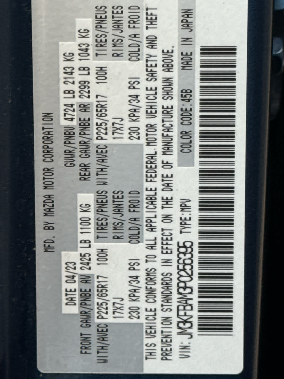 2023 Mazda Mazda CX-5 2.5 S AWD