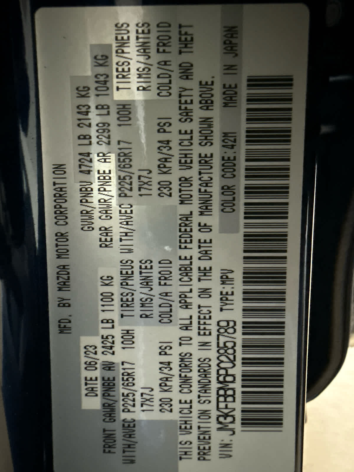 2023 Mazda Mazda CX-5 2.5 S Select Package AWD