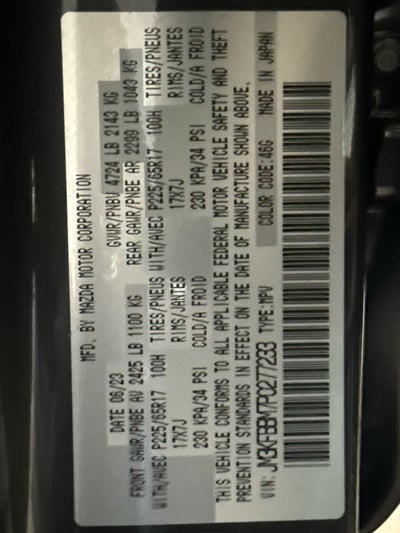 2023 Mazda Mazda CX-5 2.5 S Select Package AWD