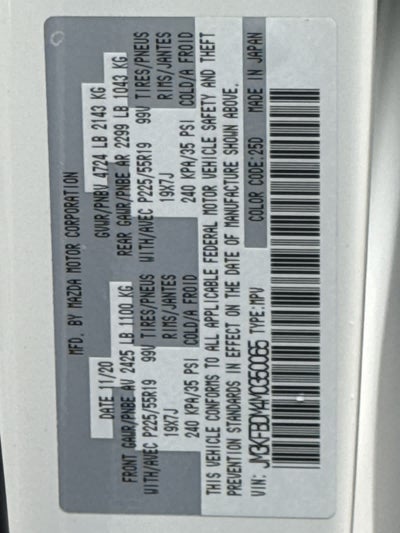 2021 Mazda Mazda CX-5 Grand Touring AWD