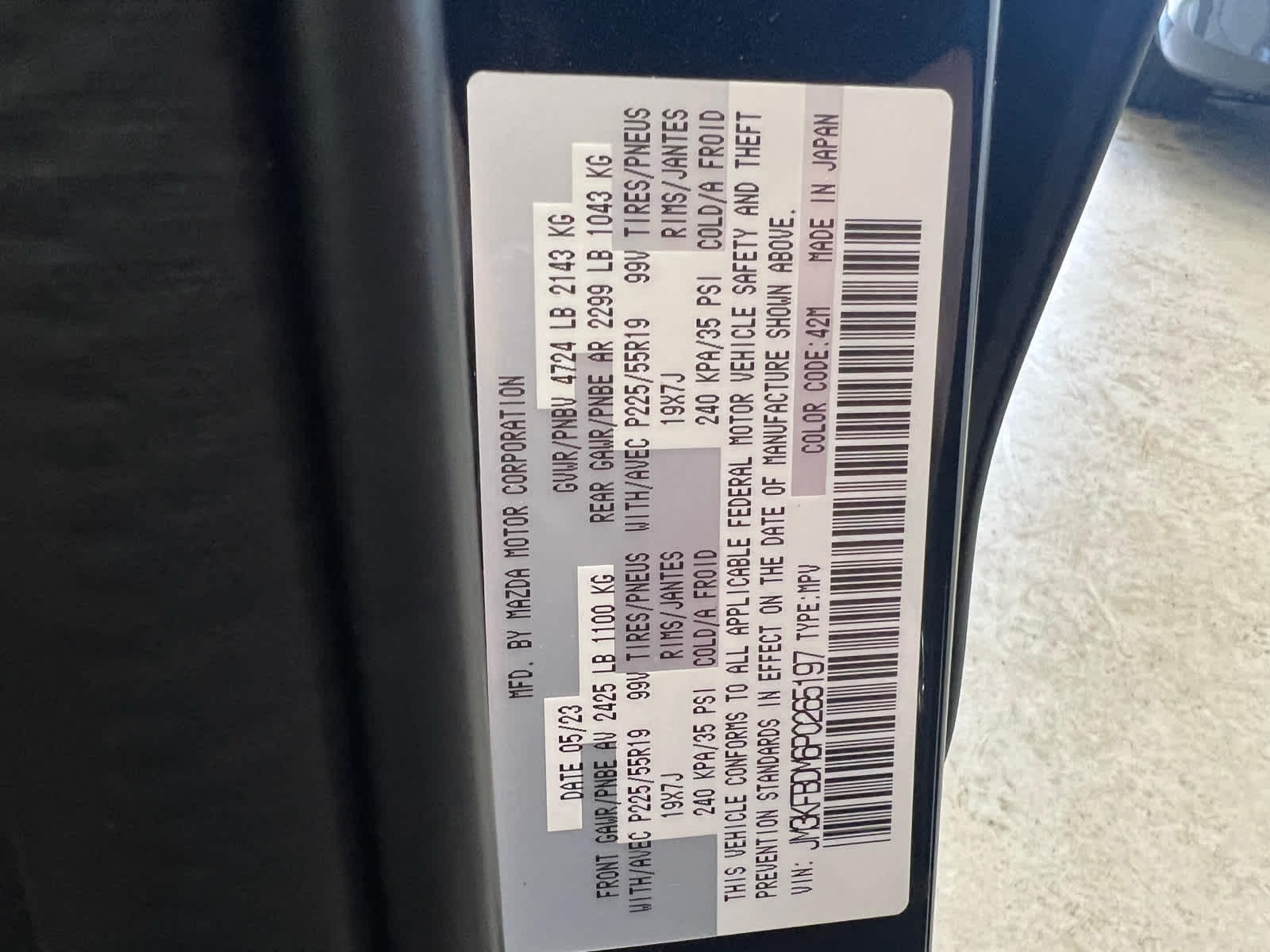 2023 Mazda Mazda CX-5 2.5 S Premium Package AWD