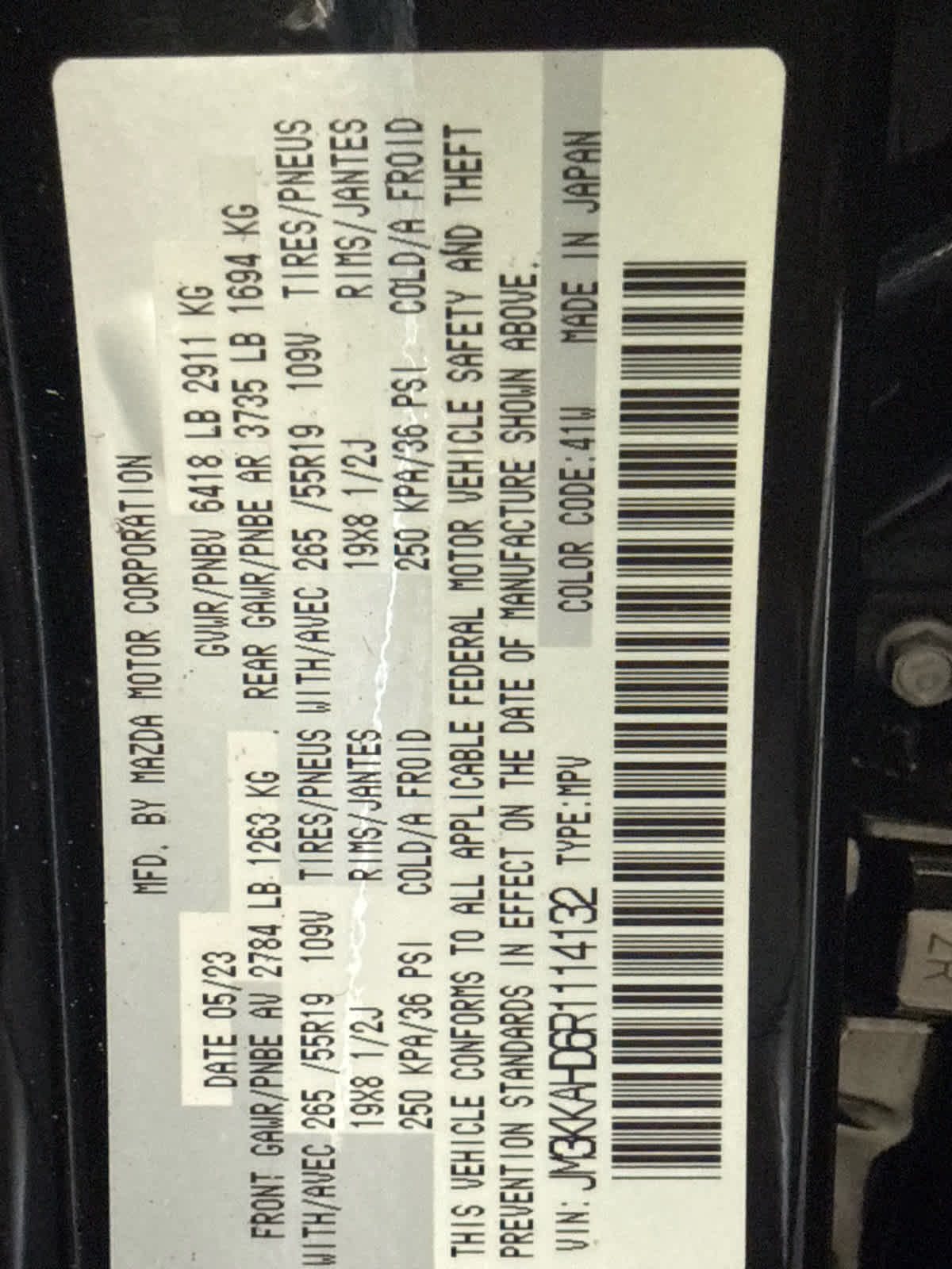 2024 Mazda Mazda CX-90 3.3 Turbo Select AWD