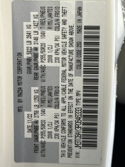 2023 Mazda Mazda CX-9 Touring Plus AWD