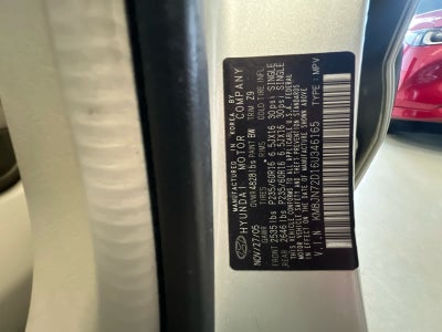 2006 Hyundai Tucson 4dr GLS 4WD 2.7L V6 Auto