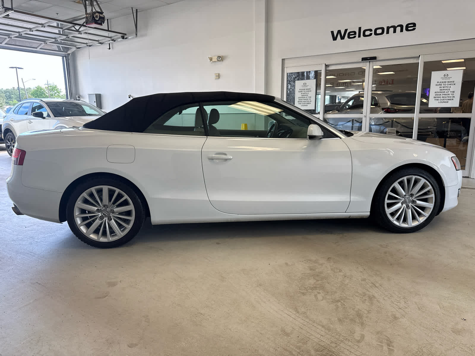 2012 Audi A5 2dr Cabriolet Auto quattro 2.0T Premium Plus