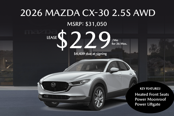 2026 Mazda CX-30 2.5 S AWD