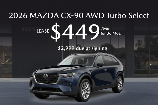 2026 Mazda CX-90 AWD Turbo Select