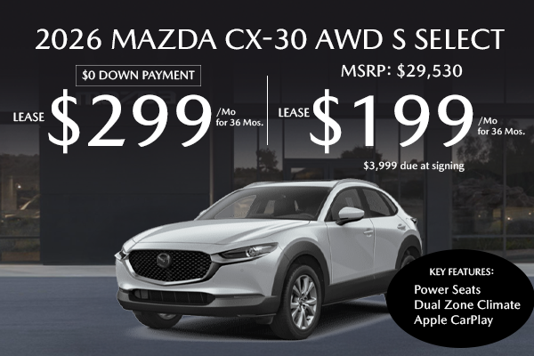 2026 Mazda CX-30 AWD S Select
