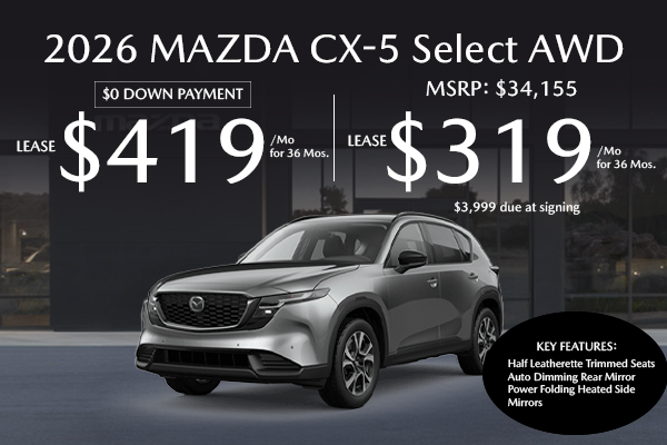 2026 Mazda CX-5 Select AWD