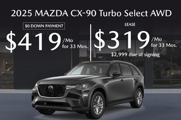 2025 Mazda CX-90 Turbo Select AWD