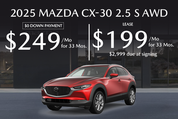 2025 Mazda CX-30 2.5 S AWD