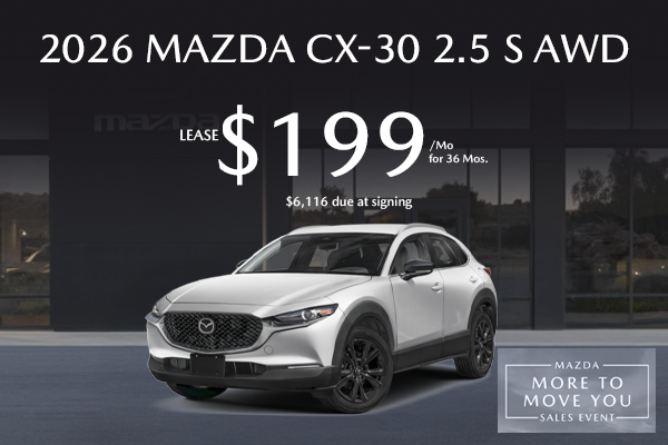 2026 Mazda CX-30 2.5 S AWD