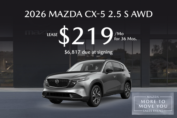 2026 Mazda CX-5 2.5 S AWD