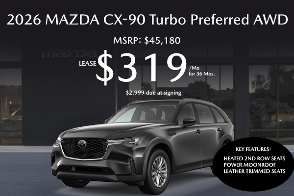 2026 Mazda CX-90 Turbo Select AWD