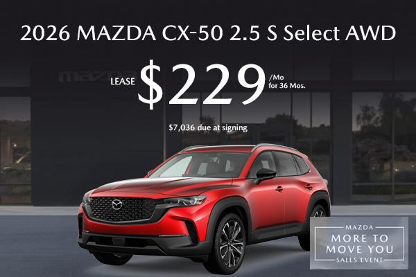 2026 Mazda CX-50 2.5 S Select AWD