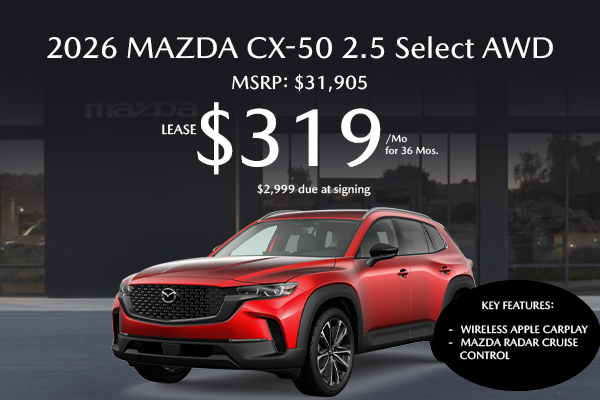 2026 Mazda CX-50 2.5 S Select AWD